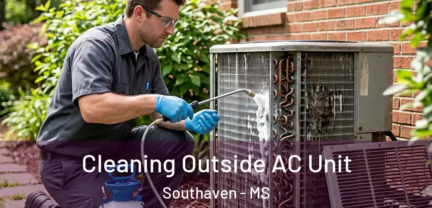 Cleaning Outside AC Unit Southaven - MS