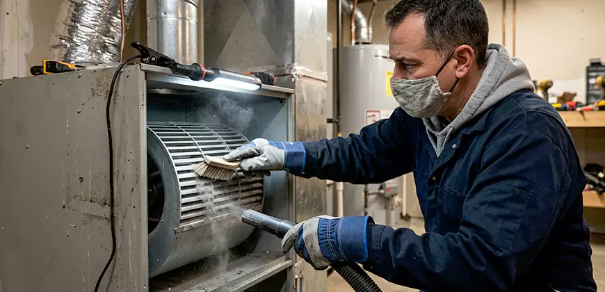 HVAC Blower Compartment Cleaning in Southaven