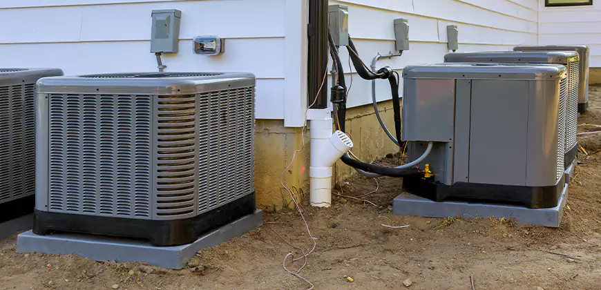 Central Air Condenser Setup in Southaven